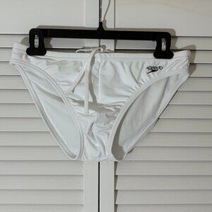 Speedo PowerFlex Eco Swim Brief - White
